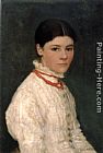 Sir George Clausen Canvas Paintings - Agnes Mary Webster